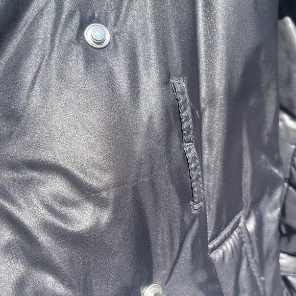 MM6 MAISON MARGIELA PUFFER LONGLINE COAT SIZE 42 - Picture 6 of 8